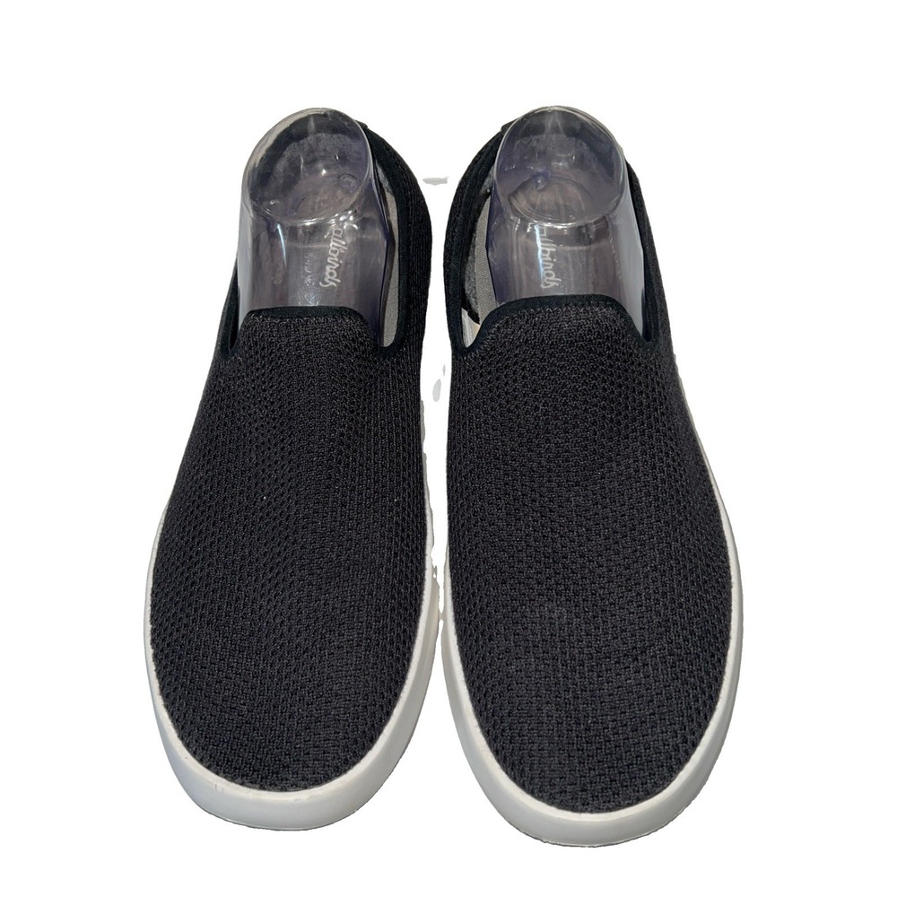 Allbirds Tree Lounger TL Mens Size 11 M Black Slip On Shoes Loafers Casual Light